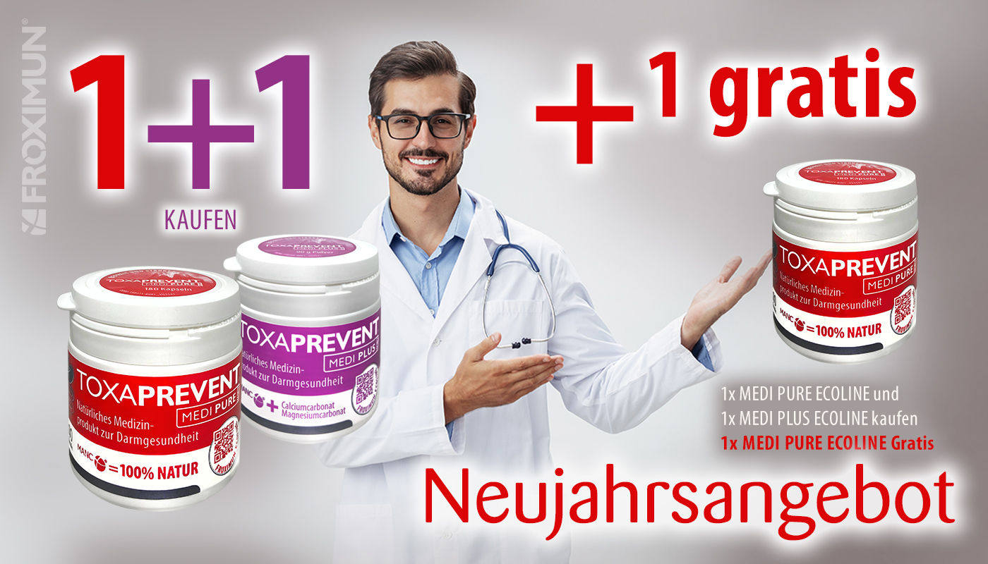 TOXAPREVENT® ECOLINE Kombi-Angebot 2+1 – MEDI PURE & MEDI PLUS